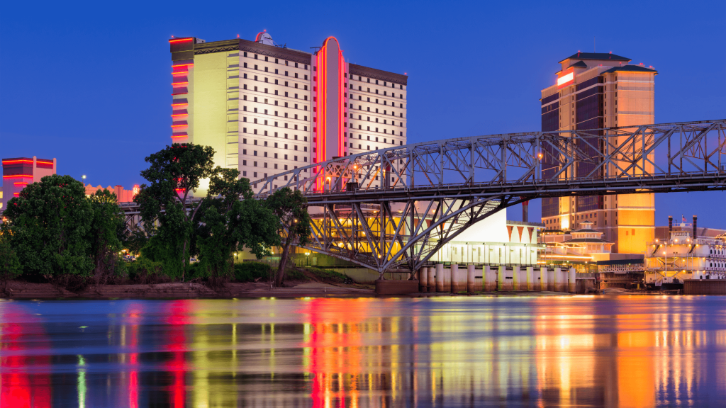 Downtown Skyline on the Red river